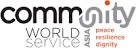Community World Service Asia logo